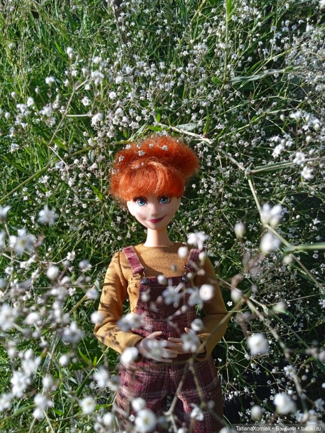 А на даче, а на даче... Анна и цветы (фото 10)