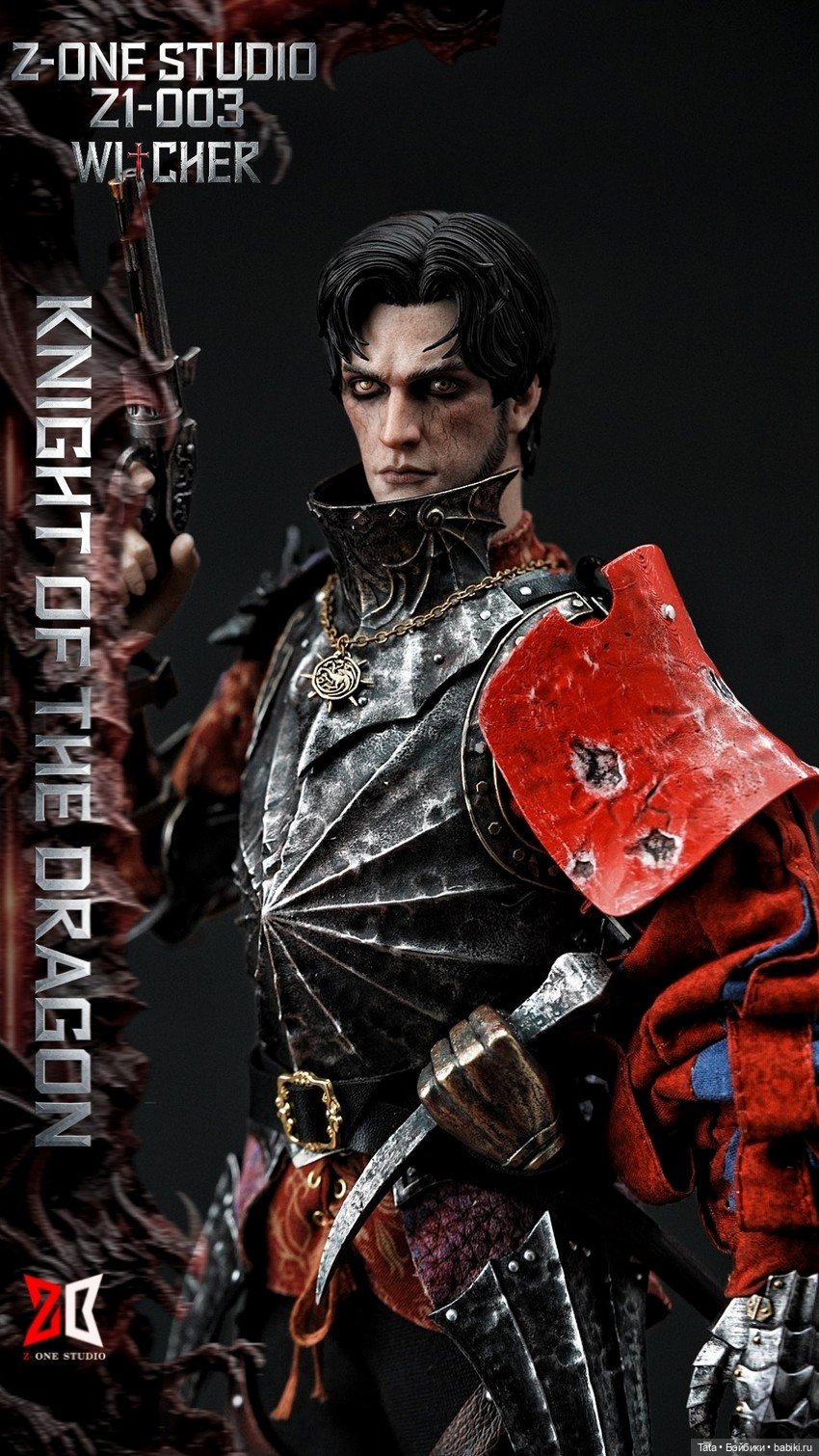 Z-One Studio - фигурка «Witcher / Fantasy Demon Hunter: Dragon Knight» (фото 7)