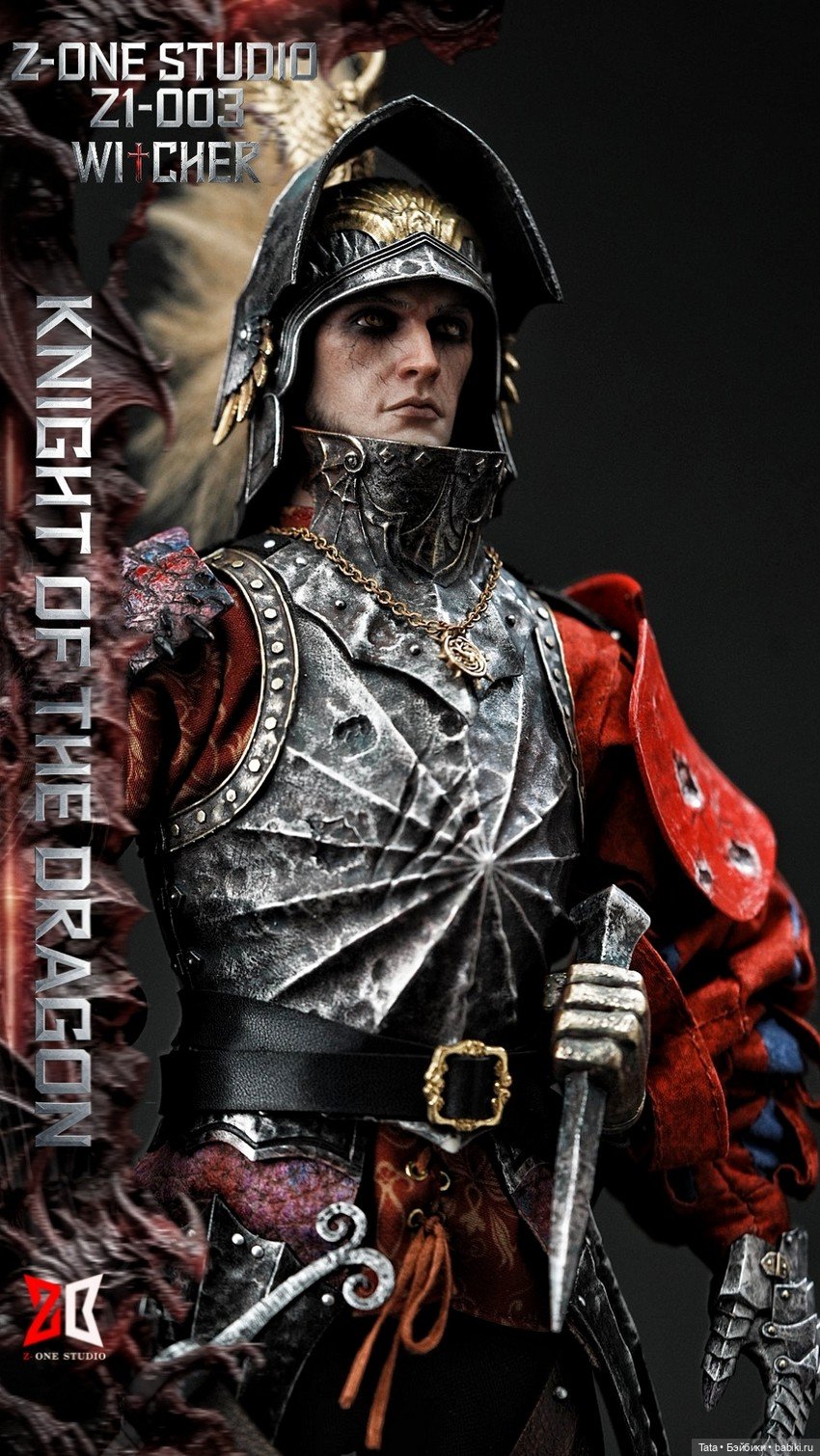 Z-One Studio - фигурка «Witcher / Fantasy Demon Hunter: Dragon Knight» (фото 6)