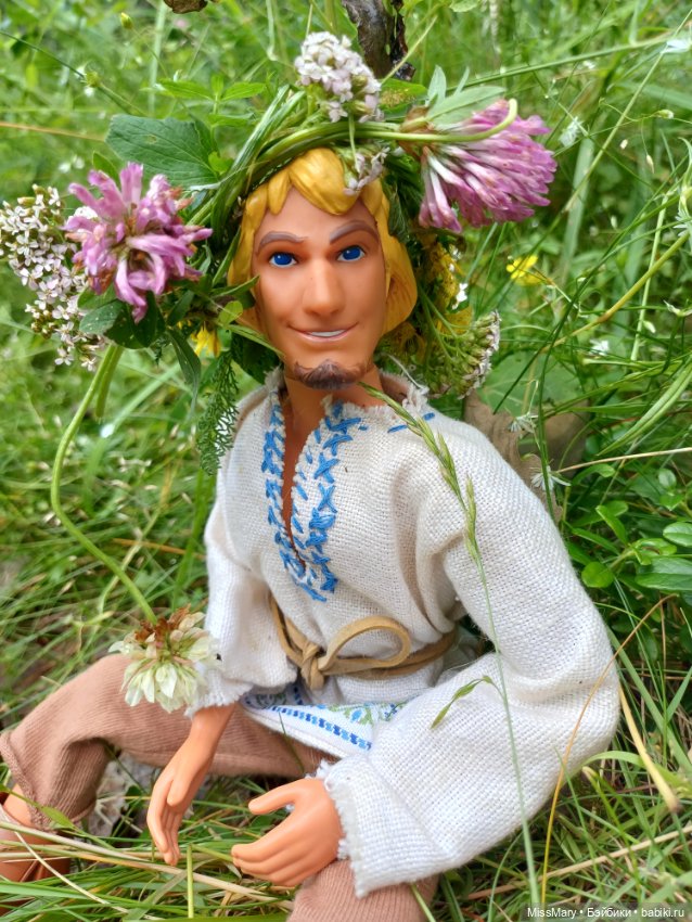 Федя и Агата в полях... И цветах🌼🌸🌾