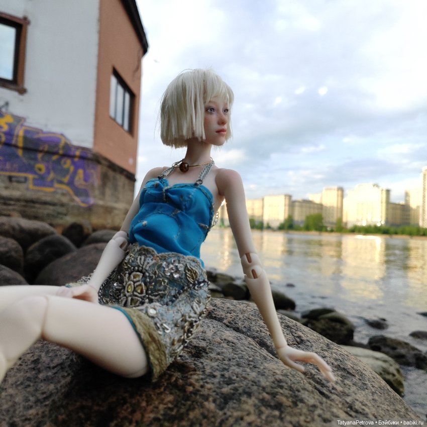 Август, вечер, Наташка 💙 — Разные куклы BJD (БЖД): редкие бренды (фото 6)