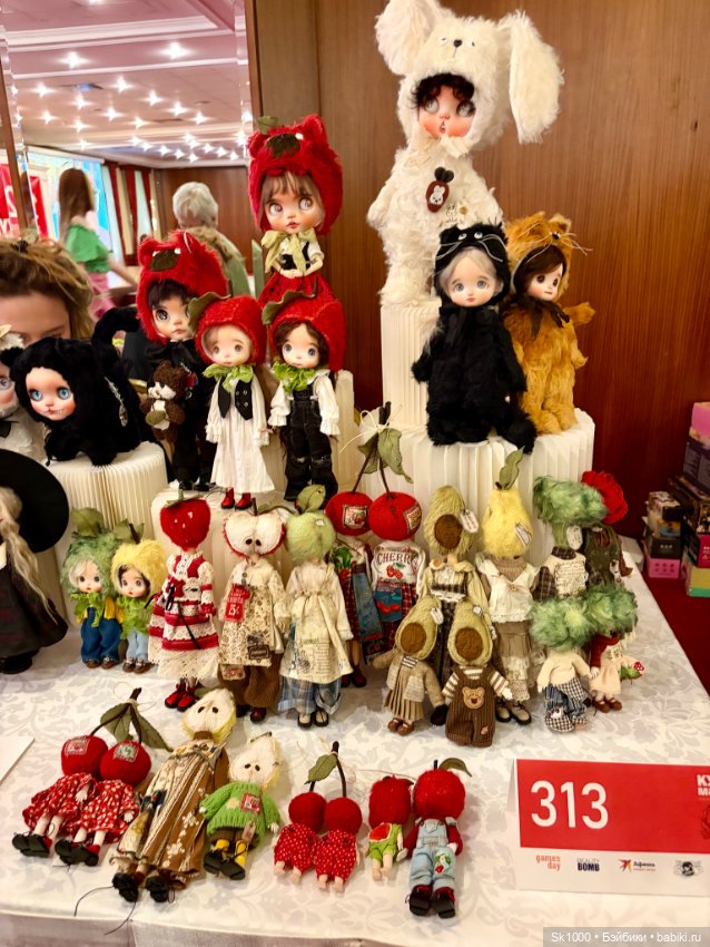 Заглянем на Dollmarket — Выставки кукол и мишек Тедди: фоторепортажи