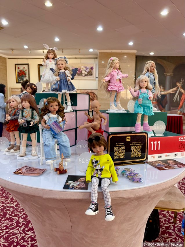 Заглянем на Dollmarket — Выставки кукол и мишек Тедди: фоторепортажи