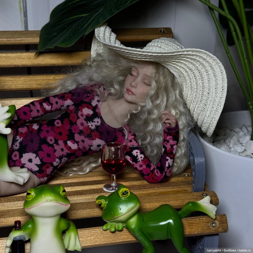Каникулы в лягушатнике🐸 — Куклы Tender Creation (Анна Добрякова): российские BJD (БЖД) (фото 3)