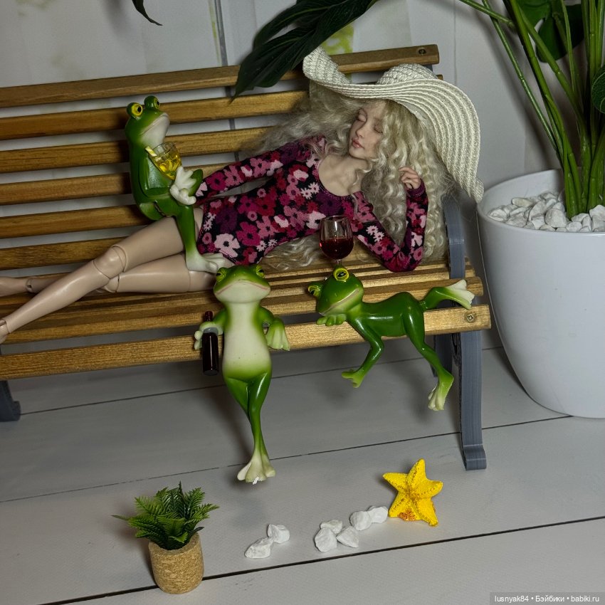 Каникулы в лягушатнике🐸 — Куклы Tender Creation (Анна Добрякова): российские BJD (БЖД) (фото 2)