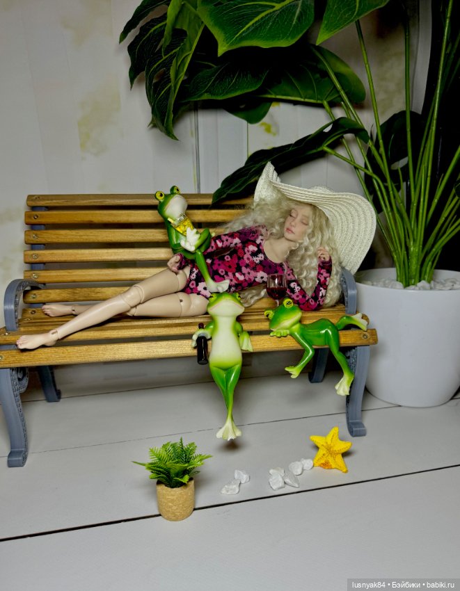 Каникулы в лягушатнике🐸 — Куклы Tender Creation (Анна Добрякова): российские BJD (БЖД) (фото 10)