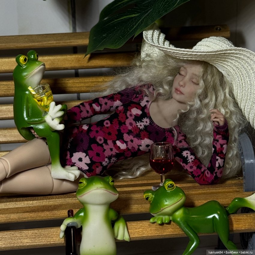 Каникулы в лягушатнике🐸 — Куклы Tender Creation (Анна Добрякова): российские BJD (БЖД)