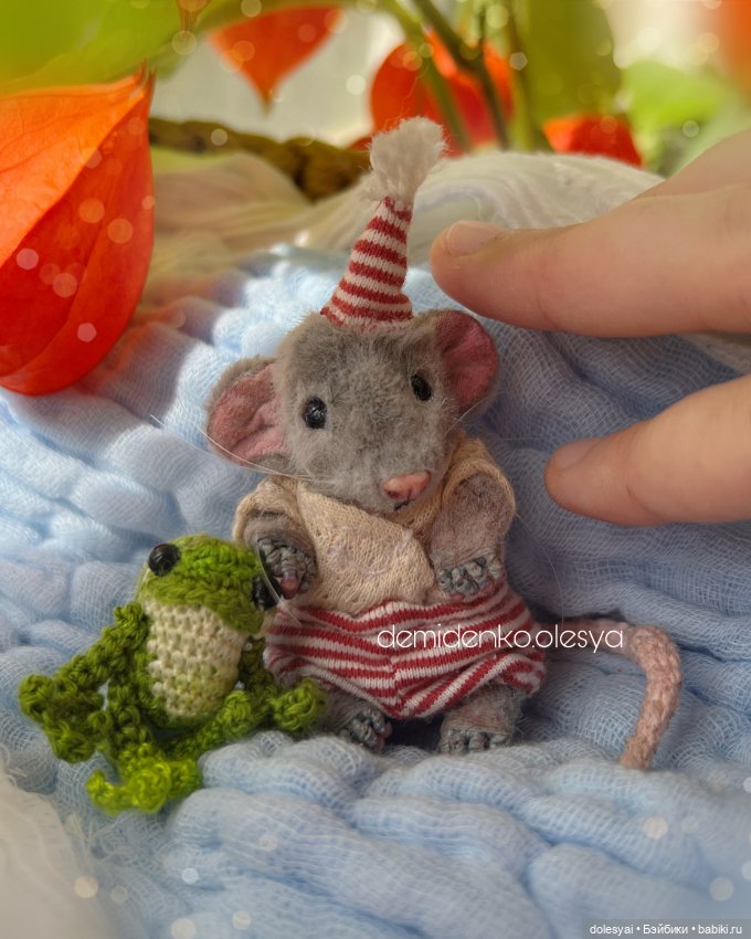 Мышонок Сахарок 🧁🐭 — Авторские мишки Тедди и друзья: фото (фото 2)