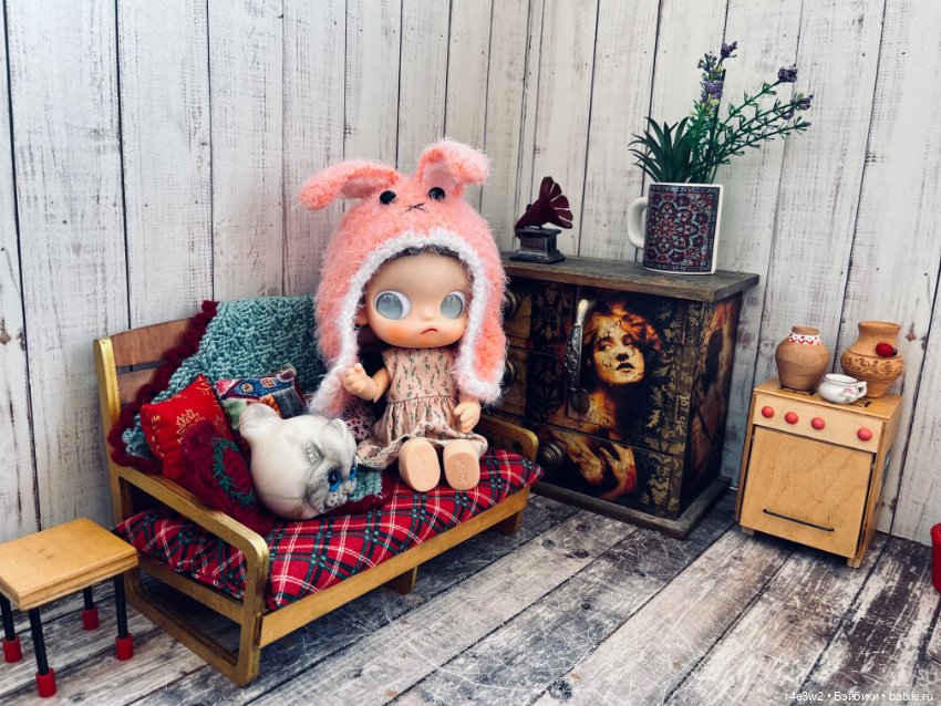Тирамиска осваивает дом)🏠