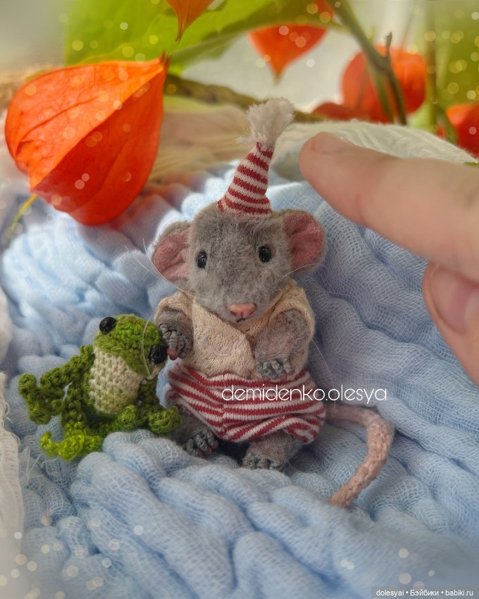 Мышонок Сахарок 🧁🐭 — Авторские мишки Тедди и друзья: фото (фото 6)