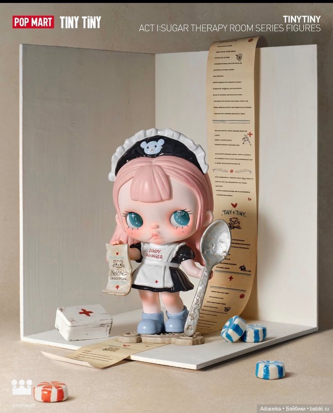 Витрина : Tiny Tiny: Act I: Sugar recovery room 🧁☺️