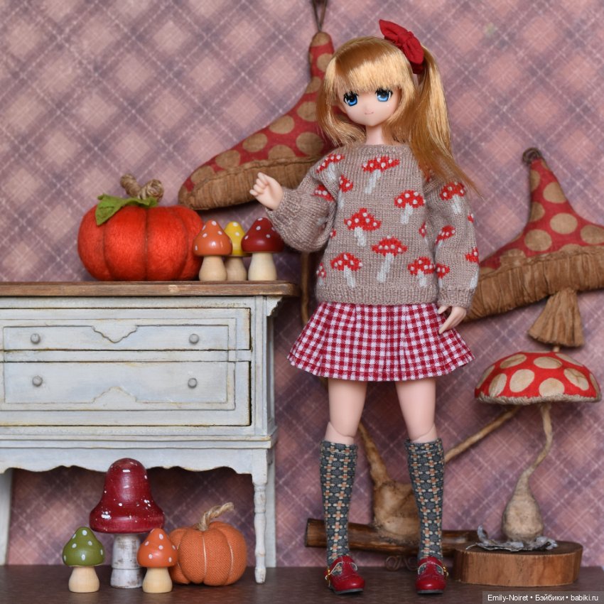 Грибочки — Куклы Azone (Азон) и тела Pure Neemo: фото