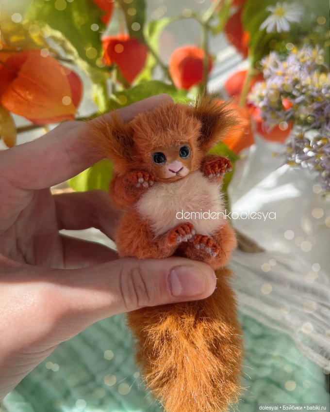 Тедди белочка Ева 💖🐿️ — Авторские мишки Тедди и друзья: фото (фото 4)