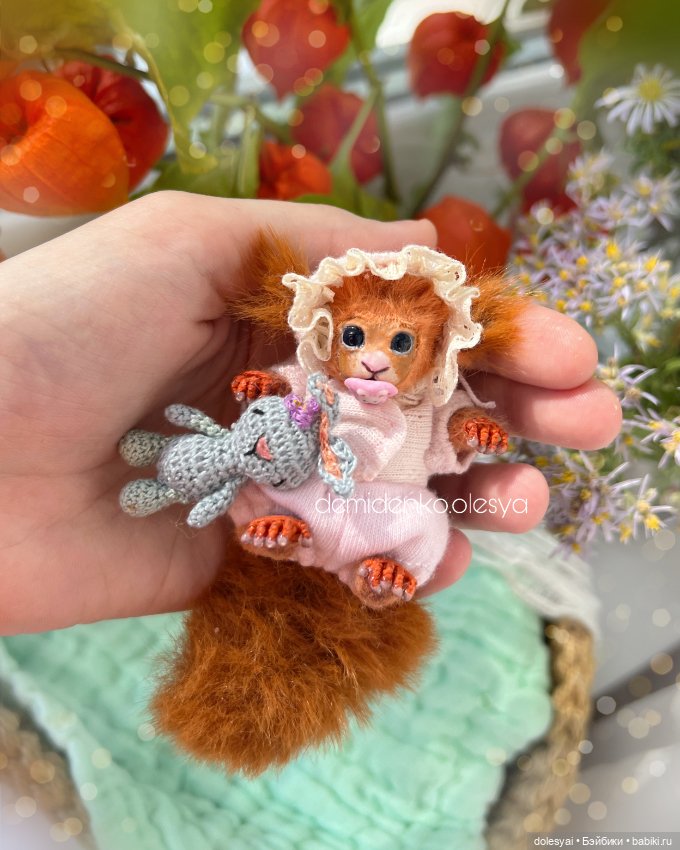 Тедди белочка Ева 💖🐿️ — Авторские мишки Тедди и друзья: фото (фото 6)