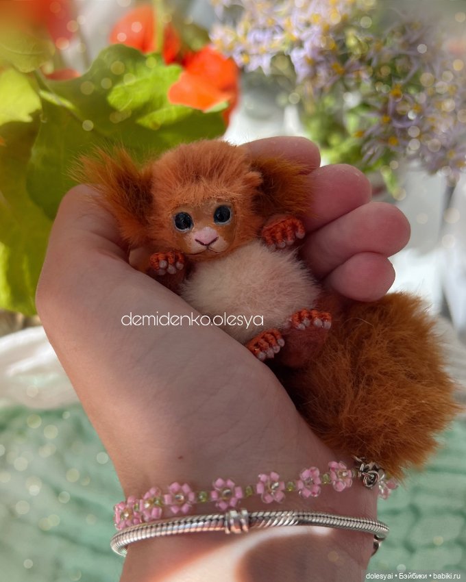 Тедди белочка Ева 💖🐿️ — Авторские мишки Тедди и друзья: фото