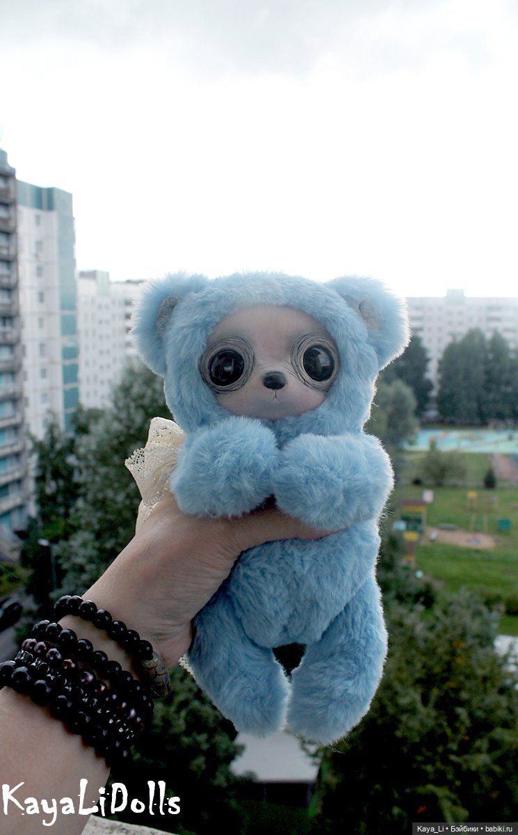 Мишка Селеста (в переводе «небесная»)