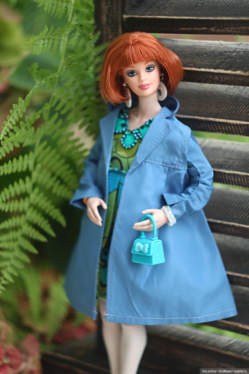 Барби в розовой шубке #Barbie Groovy 60-s