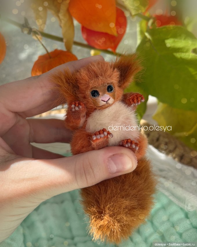 Тедди белочка Ева 💖🐿️ — Авторские мишки Тедди и друзья: фото (фото 8)
