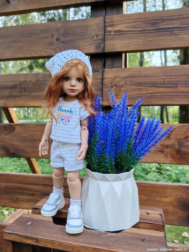 В последнюю неделю лета — Куклы Miroxdolls (Оксана Миронова): российские БЖД (фото 3)