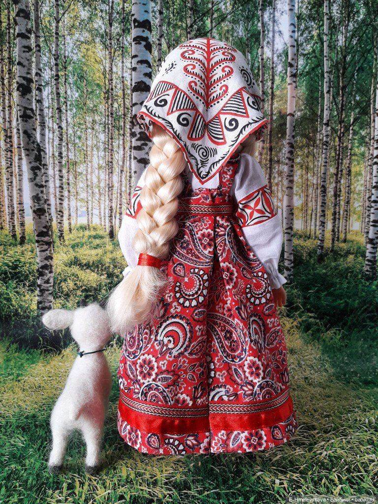 Мои куклы: сестрица Алёнушка