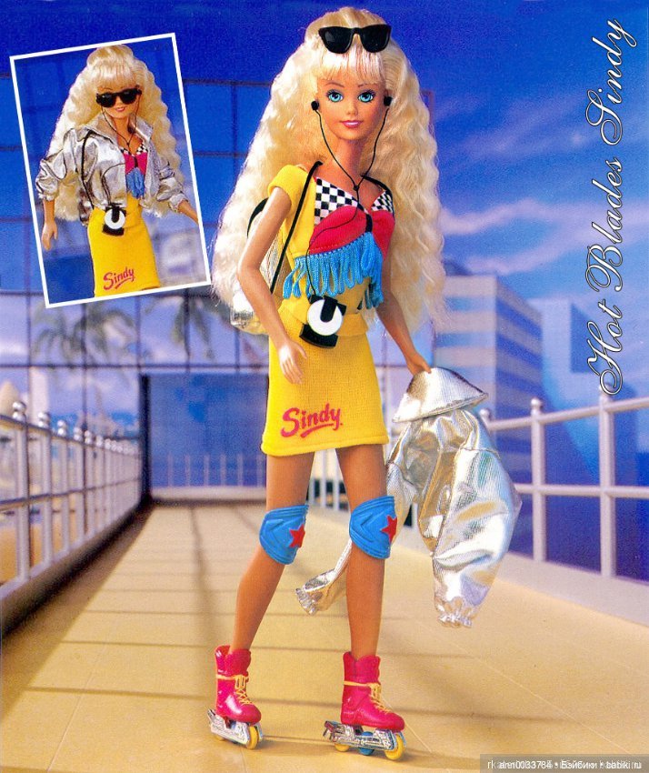 Sindy Hasbro Hot blades — Куклы Sindy (Синди) и Tammy (Тамми): винтаж