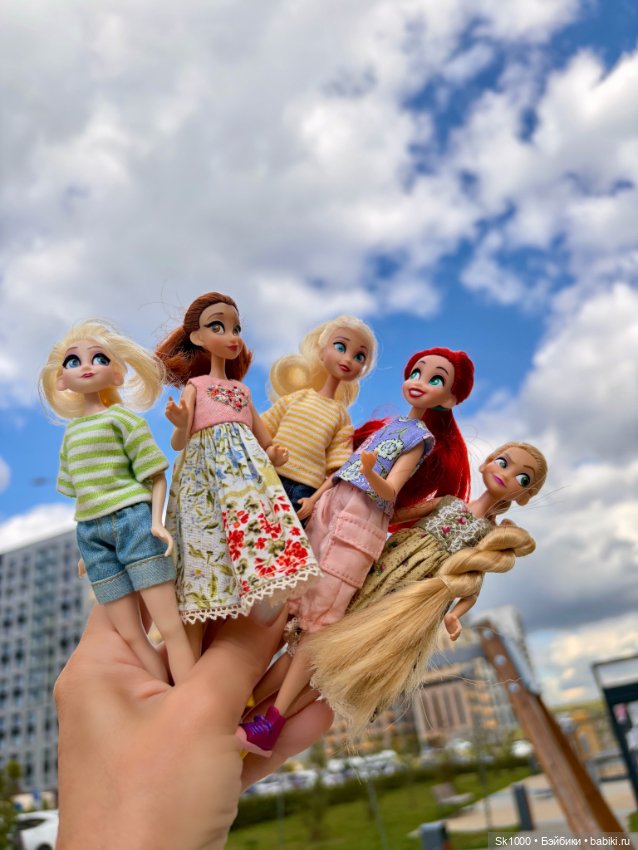 Пижамное отрицание осени — Куклы Disney Animators и Принцессы Диснея: Disney Store