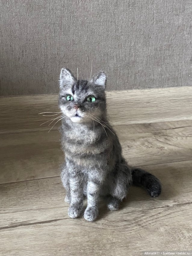 Котики-собачки:) — Валяные игрушки из шерсти: сухое валяние (фото 3)