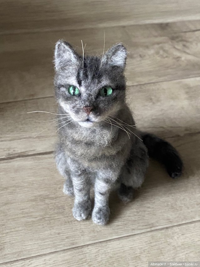 Котики-собачки:) — Валяные игрушки из шерсти: сухое валяние (фото 5)