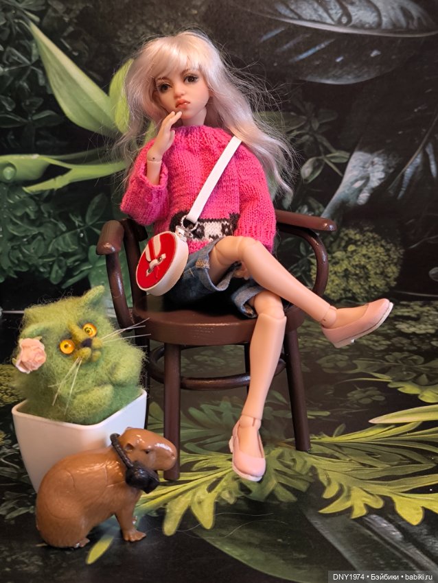 Парик для Василисы — Куклы Dart dolls (Анна Шиткина): российские BJD (БЖД)