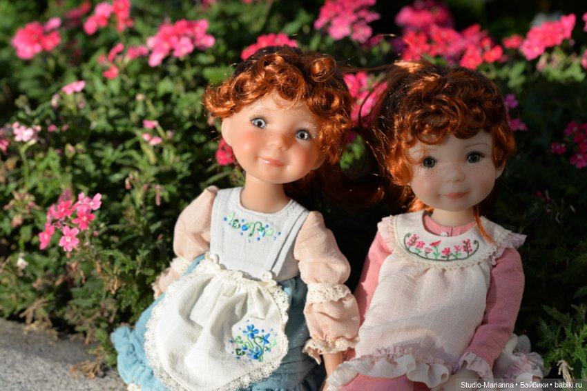 Sugar и Sky Ruby Red fashion friends в новых паричках
