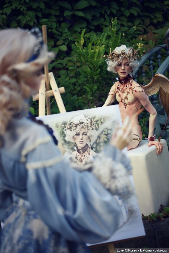 Портрет на пленере — Фотоистории с куклами BJD (БЖД): сериалы (фото 4)