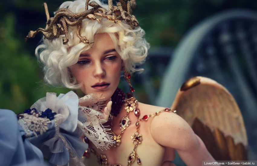 Портрет на пленере — Фотоистории с куклами BJD (БЖД): сериалы (фото 10)