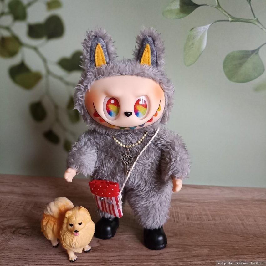 Самодельный Лабубу. У нас получилось)