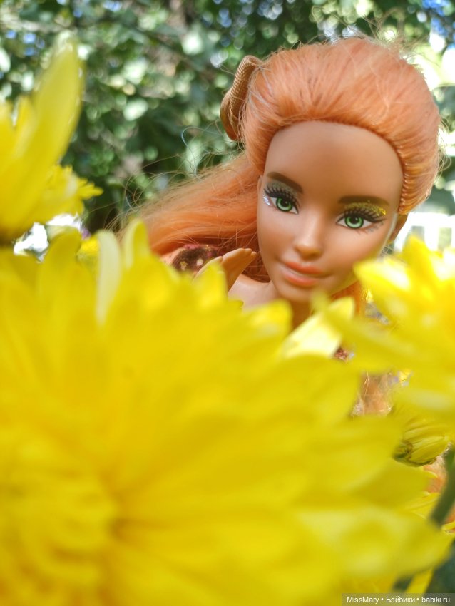 Рыжая лиса 🦊 и хризантемы 🌼 (фото 9)