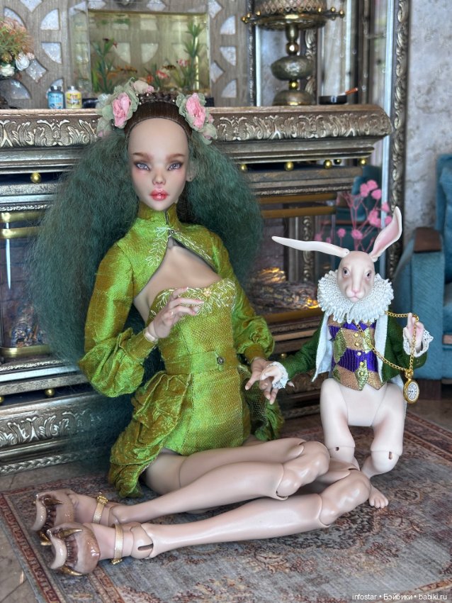 Алиса и кролик — Куклы Chimera Doll (Нина Куриленко): российские BJD (БЖД)