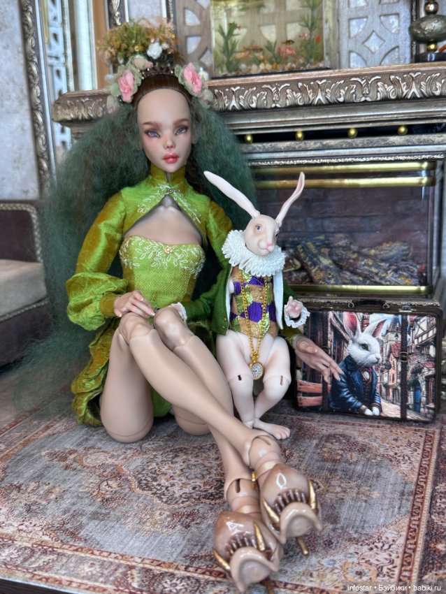 Алиса и кролик — Куклы Chimera Doll (Нина Куриленко): российские BJD (БЖД) (фото 10)
