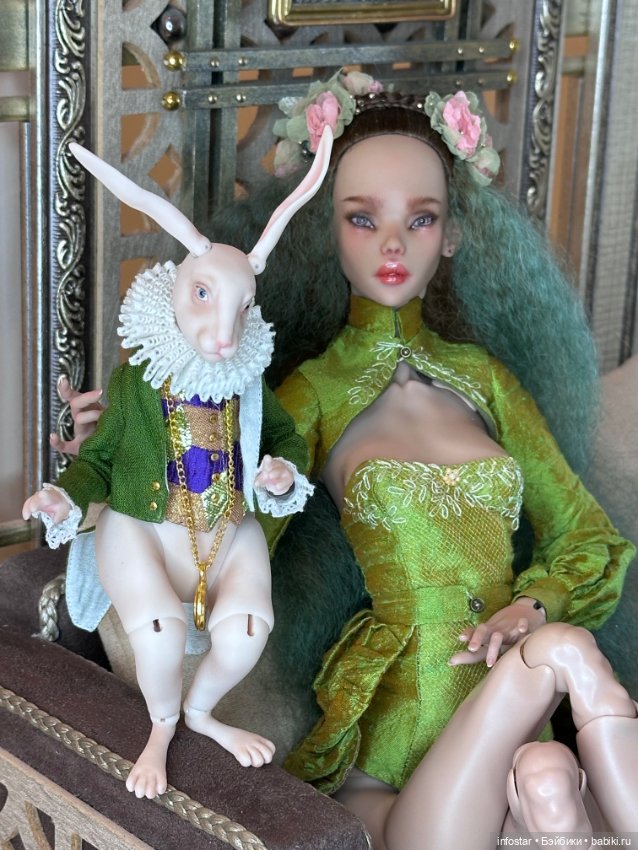 Алиса и кролик — Куклы Chimera Doll (Нина Куриленко): российские BJD (БЖД) (фото 4)