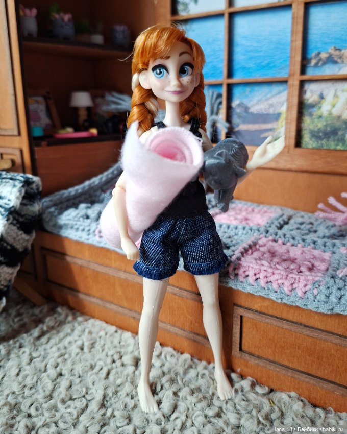 Один день из жизни — Куклы Disney Animators и Принцессы Диснея: Disney Store (фото 3)