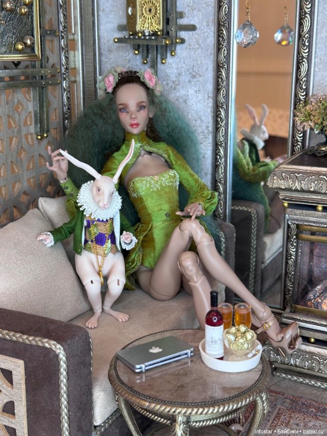 Алиса и кролик — Куклы Chimera Doll (Нина Куриленко): российские BJD (БЖД) (фото 6)