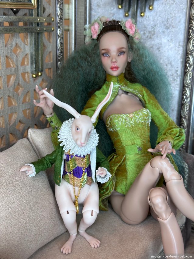 Алиса и кролик — Куклы Chimera Doll (Нина Куриленко): российские BJD (БЖД) (фото 5)