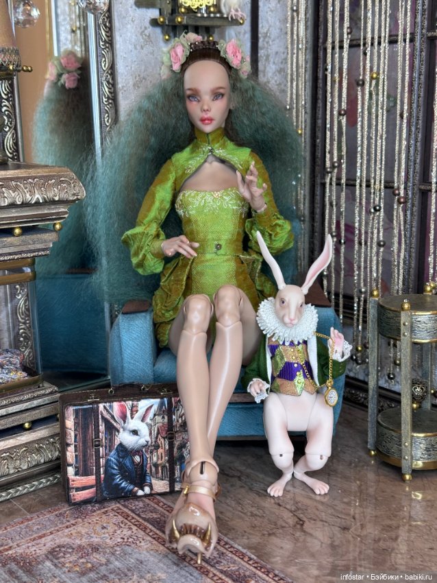 Алиса и кролик — Куклы Chimera Doll (Нина Куриленко): российские BJD (БЖД)