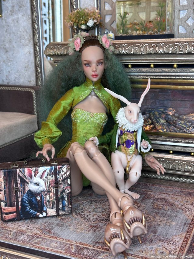 Алиса и кролик — Куклы Chimera Doll (Нина Куриленко): российские BJD (БЖД) (фото 8)