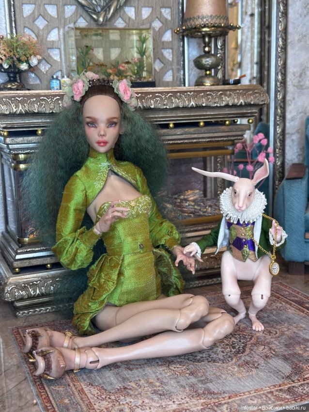 Алиса и кролик — Куклы Chimera Doll (Нина Куриленко): российские BJD (БЖД)