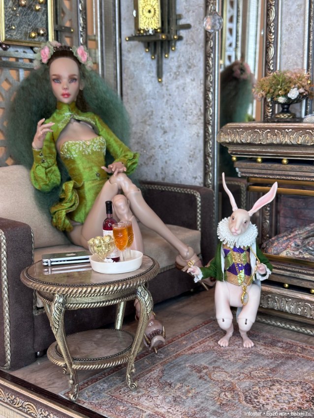 Алиса и кролик — Куклы Chimera Doll (Нина Куриленко): российские BJD (БЖД)