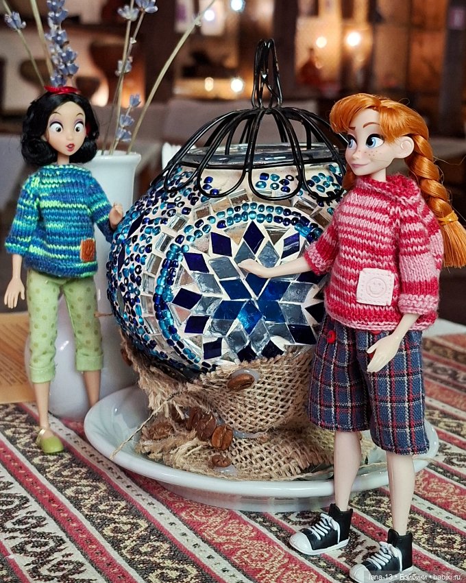 Один день из жизни — Куклы Disney Animators и Принцессы Диснея: Disney Store