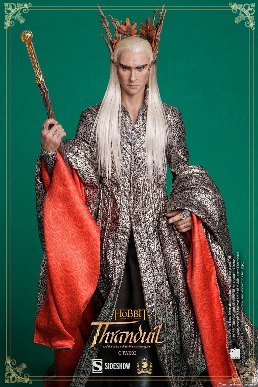 Король Трандуил на троне в масштабе 1/6 от Asmus Toys & Sideshow (фото 5)