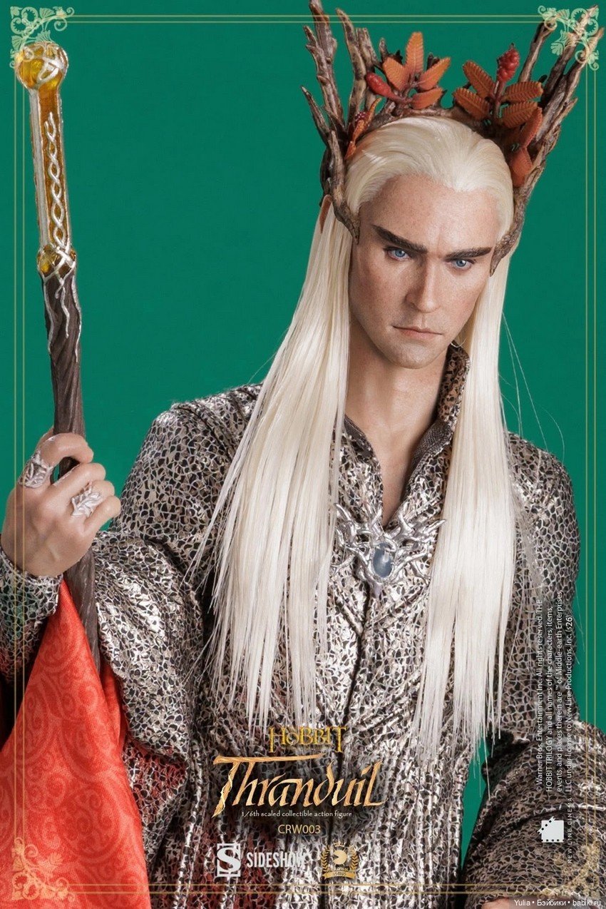 Король Трандуил на троне в масштабе 1/6 от Asmus Toys & Sideshow