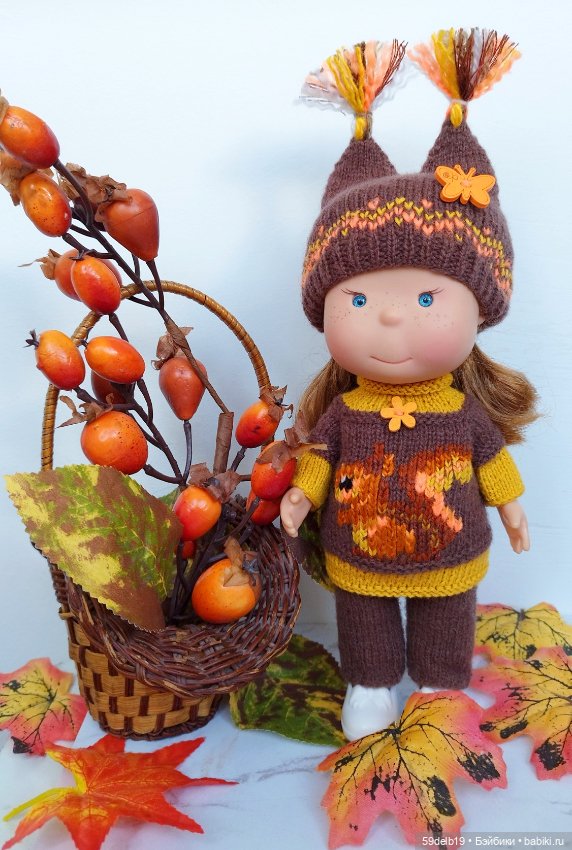 Фотомоменты с Пиппой в новом костюме на тему осени🍁🍂🐿️🍁🍂🐿️🍁🍂🐿️ (фото 5)