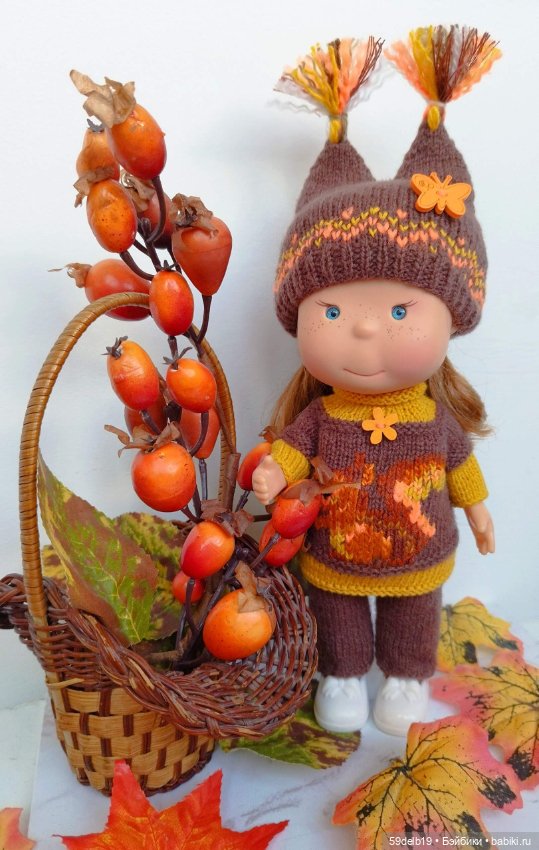 Фотомоменты с Пиппой в новом костюме на тему осени🍁🍂🐿️🍁🍂🐿️🍁🍂🐿️ (фото 4)