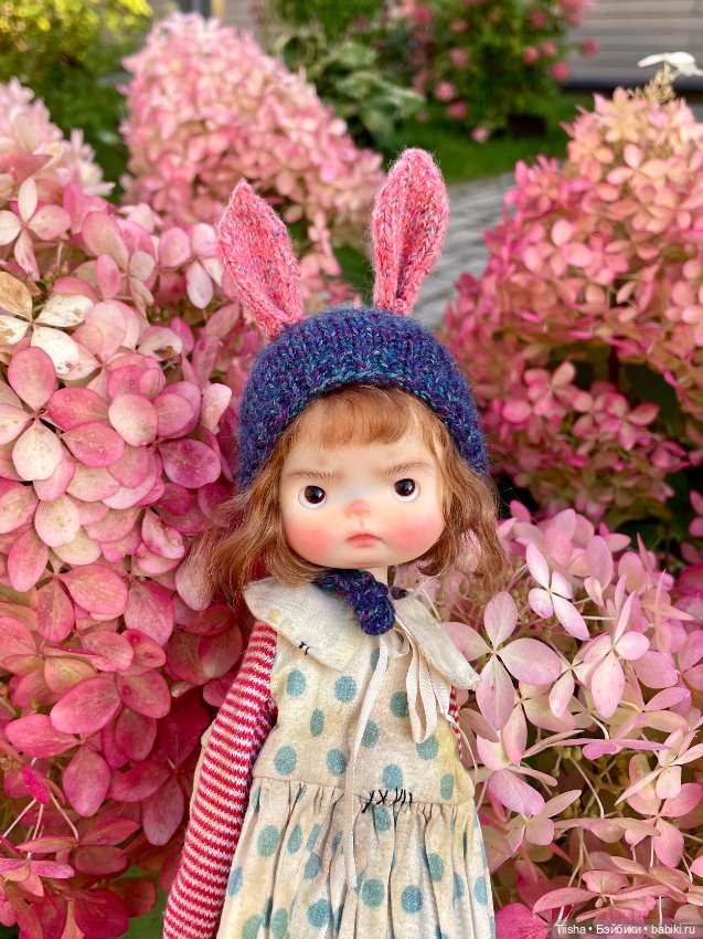 Яркие шапочки для Daya doll и Bubble от itswafflecon